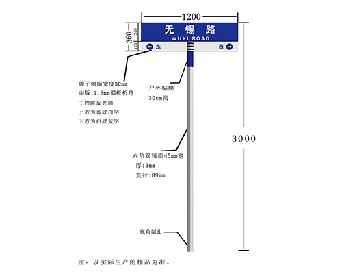 上海民政标识牌(地名)