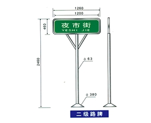 上海地名标识牌